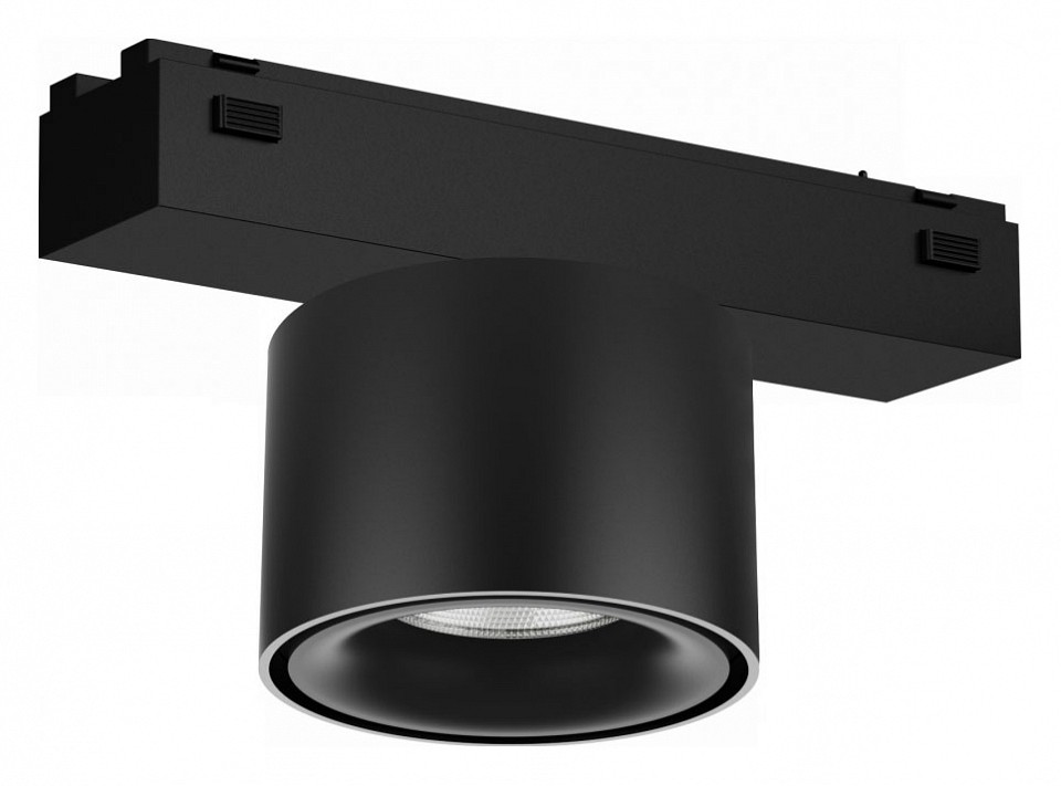Накладной светильник iledex technical vision48/25 4825-049-d74-10w-60dg-3000k-bk