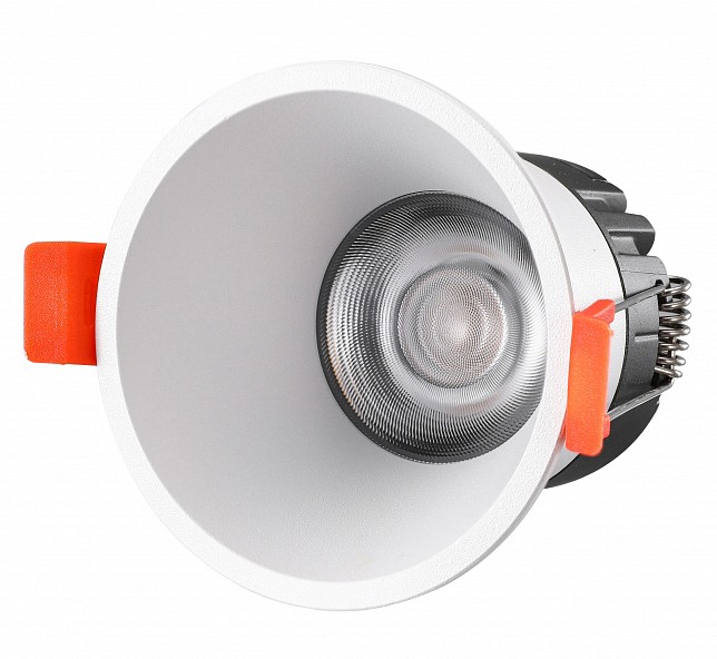 Встраиваемый светильник iledex technical mars dim 207-7w-d75-3000k-24dg-wh