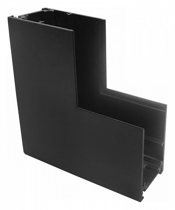 Соединитель угловой внутренний для треков накладных iledex technical vision48/22 inner corner connect 4822-021-95/95-bk