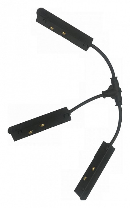 Соединитель гибкий для треков iledex technical vision48/22 t-type power connect 4822-bk