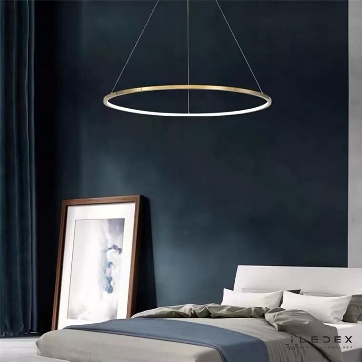 Подвесной светильник iledex axis 10112p/1-24w-3000k-d800 br