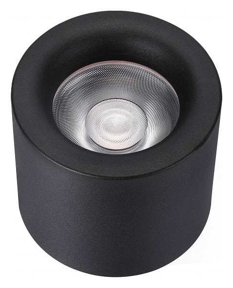 Накладной светильник iledex technical metrica 113-12w-d100-3000k-24dg-bk