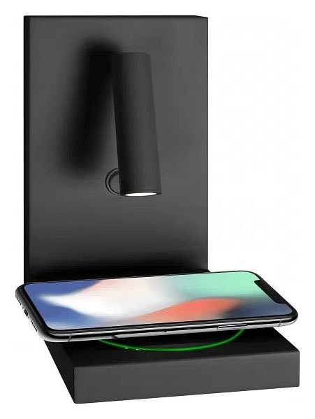 Бра с полкой iledex icharge 1831a bk