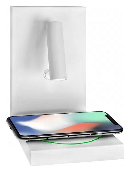 Бра с полкой iledex icharge 1831a wh