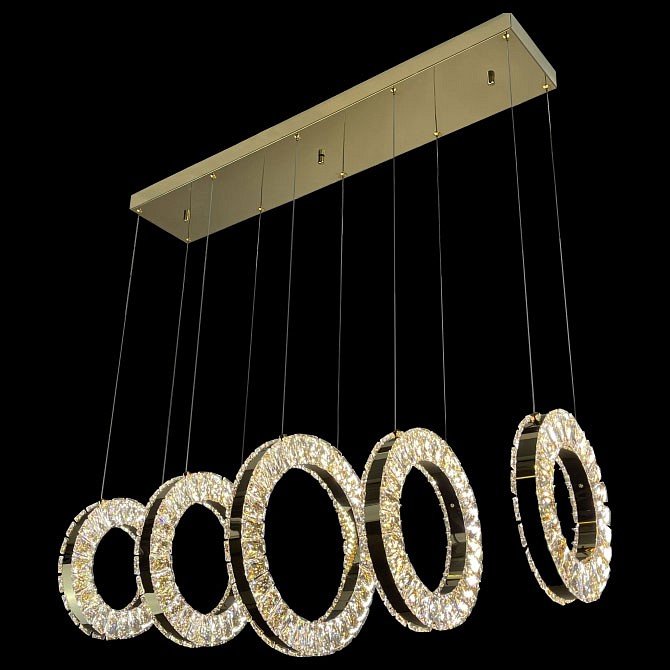 Подвесной светильник iledex crystal ice 4460-5 72w tgd