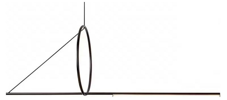 Подвесной светильник iledex zoom 8075p/s-18w-3000k mbk-wh