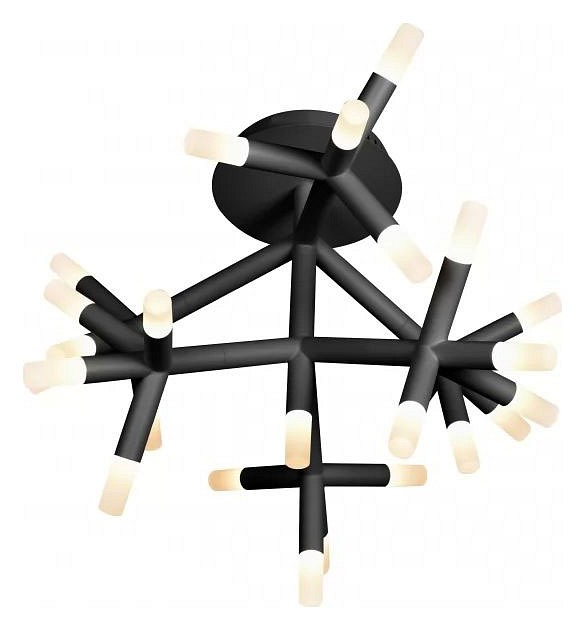 Потолочная люстра iledex savage fs-017-x25 bk