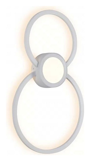 Накладной светильник iledex galaxy x046124 24w 3000k wh