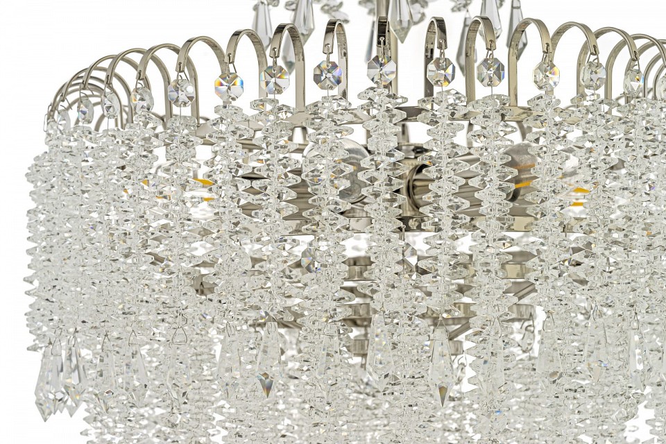 Подвесная люстра arti lampadari daverio nickel daverio e 1.5.40.105 n