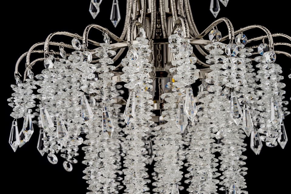 Подвесная люстра arti lampadari erli nickel erli e 1.5.40.105 n