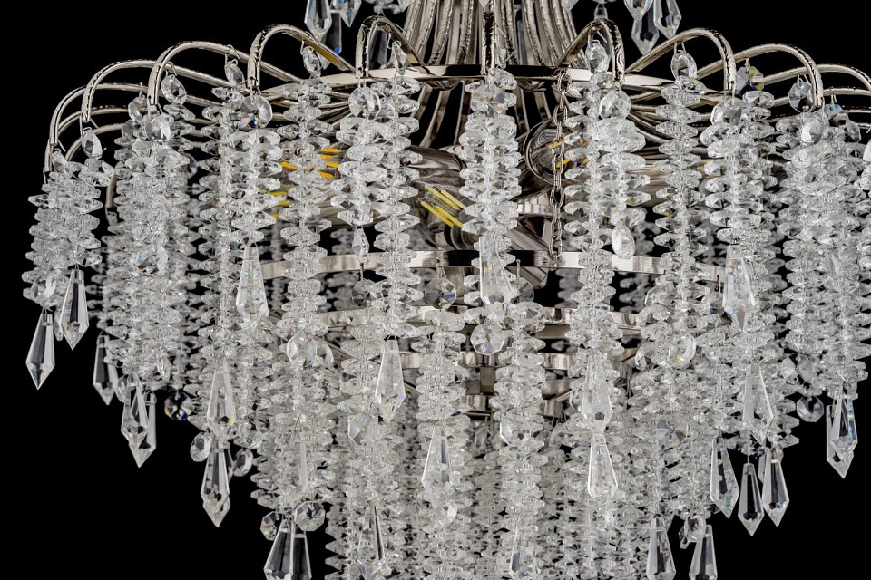 Подвесная люстра arti lampadari erli nickel erli e 1.5.50.105 n