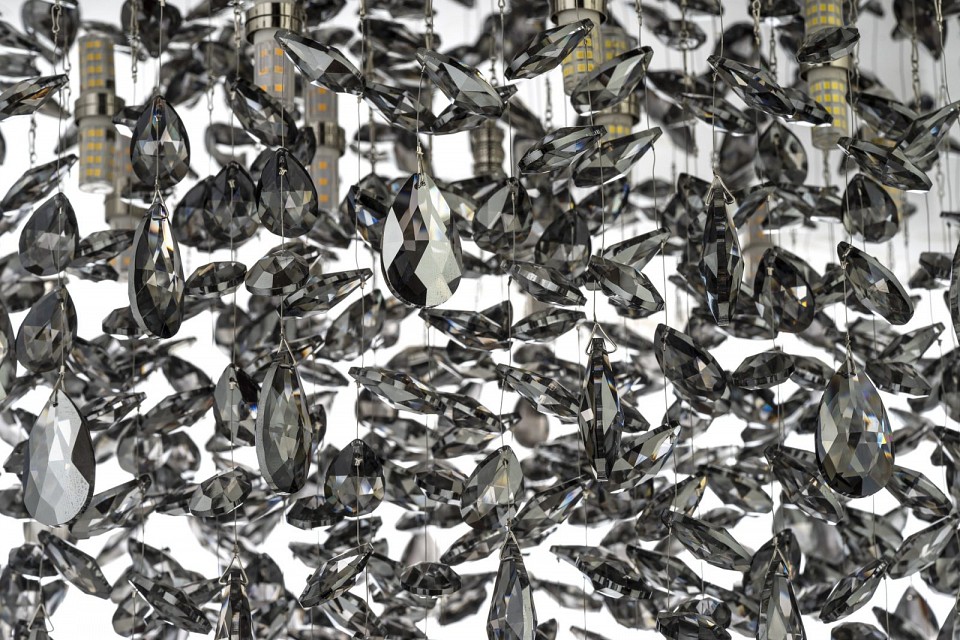 Люстра на штанге arti lampadari flusso nickel flusso h 1.4.55.639 n