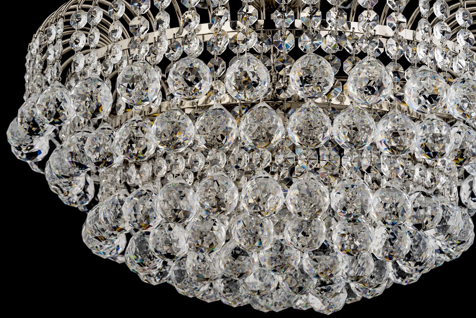 Подвесная люстра arti lampadari pompei nickel pompei e 1.5.40.100 n