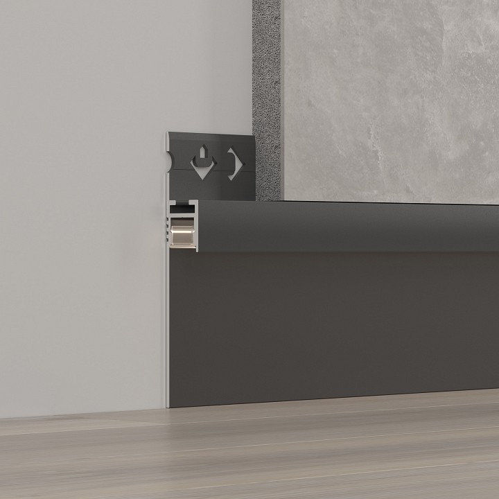 Профиль-держатель накладной arlight fantom 052699