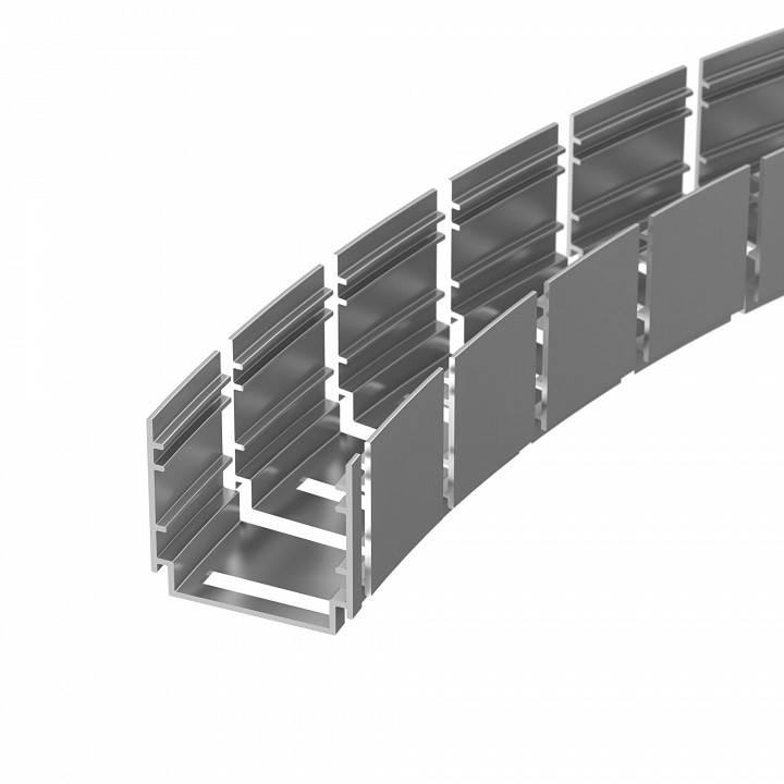 Профиль накладной гибкий arlight line 055738