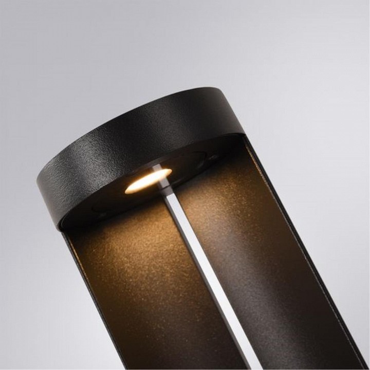 Наземный низкий светильник arte lamp new york a1645pa-1bk