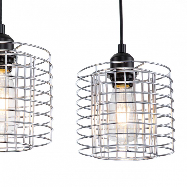 Подвесной светильник escada grid 10190/3s chrome