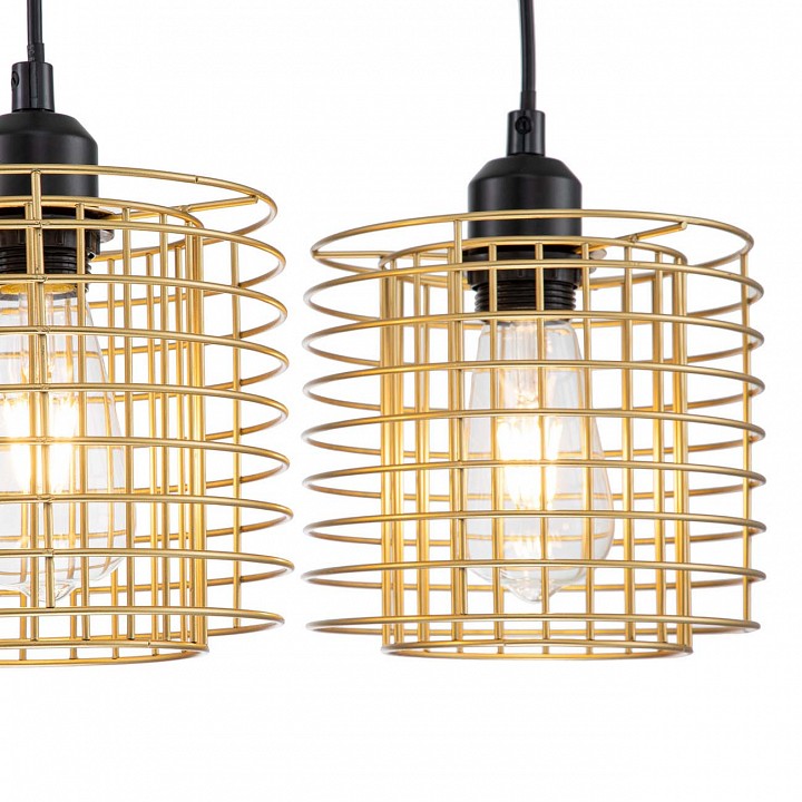 Подвесной светильник escada grid 10190/3s gold