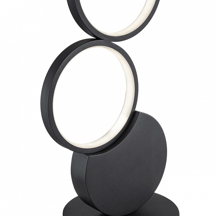 Настольная лампа декоративная escada  10263/l led black