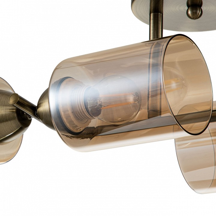 Люстра на штанге escada bungarus 1110/4p bronze