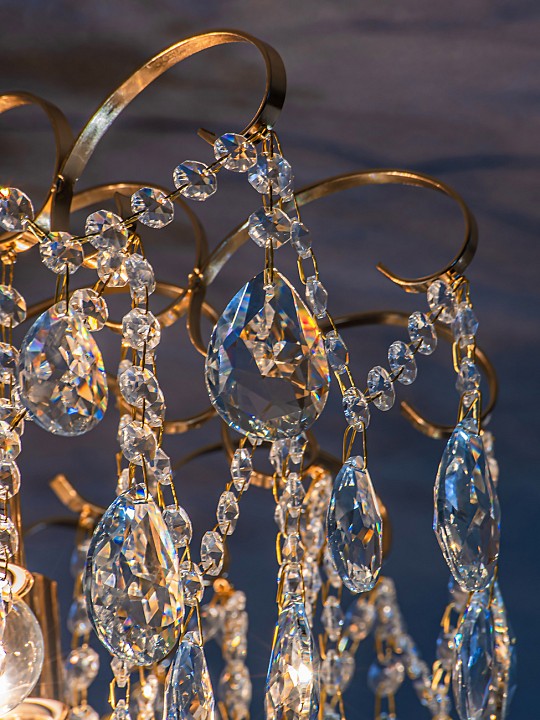 Люстра на штанге escada crown 1113/7pl