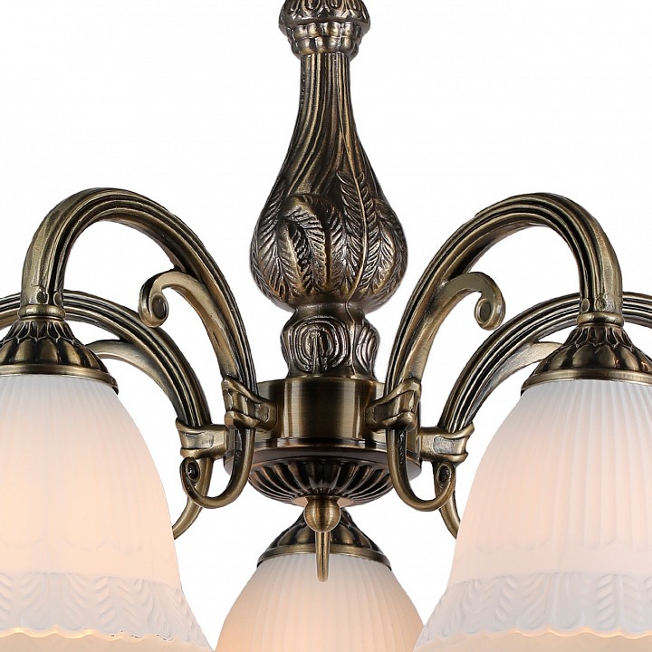 Люстра на штанге escada versailles 1114/5pl bronze