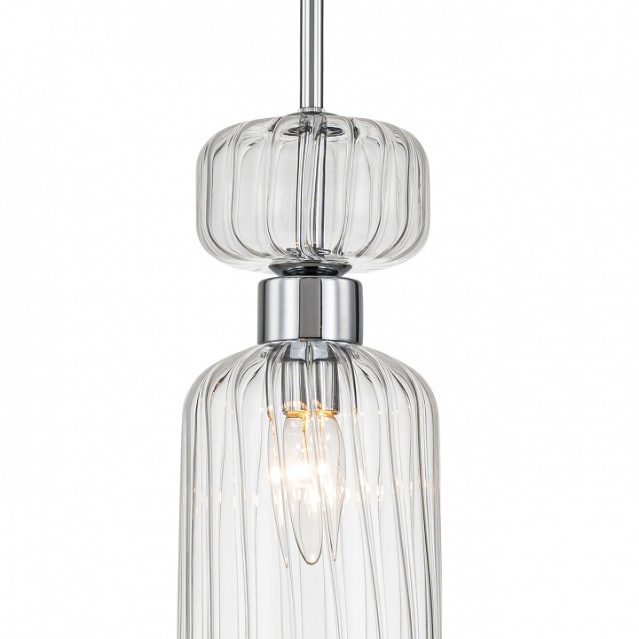 Подвесной светильник escada gloss 1141/1s chrome/clear