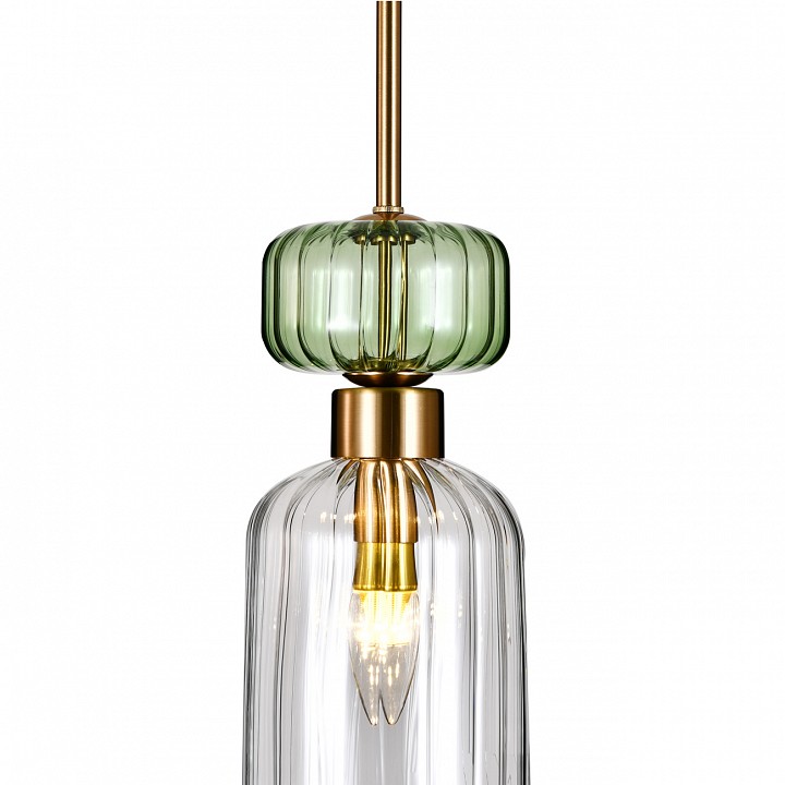 Подвесной светильник escada  1141/1s green/clear