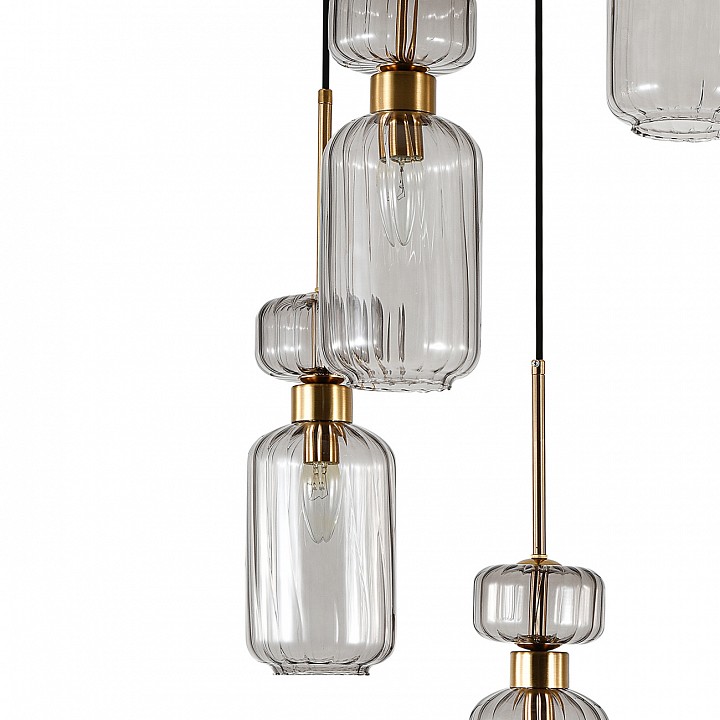 Подвесной светильник escada gloss 1141/5s smoke