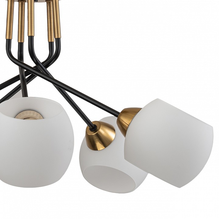 Люстра на штанге escada bond 2113/5p copper/black