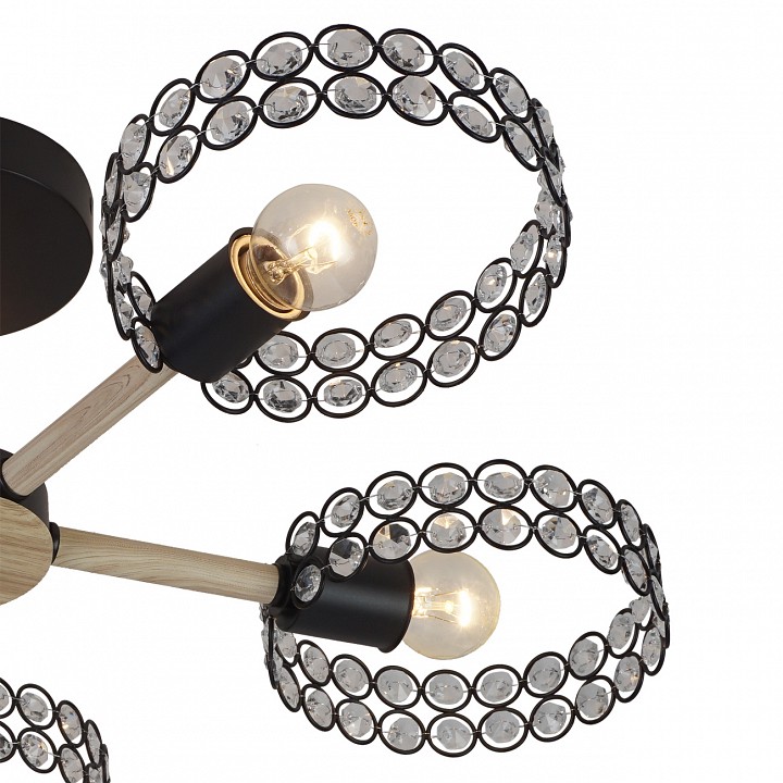 Люстра на штанге escada banjo 679/5p black