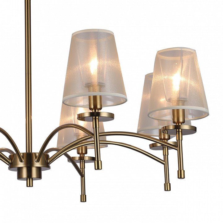 Люстра на штанге escada faith 694/8pl gold