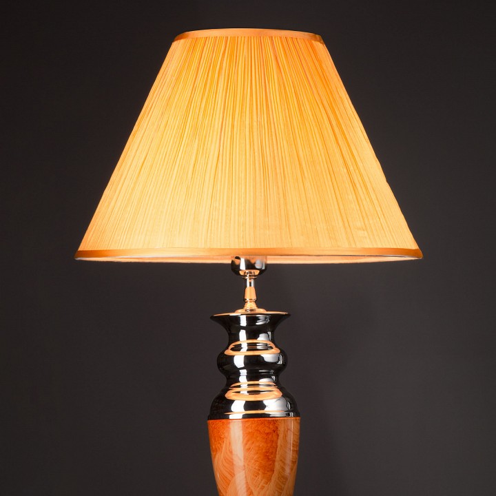 Торшер eurosvet majorka 009/1t rdm (янтарь)