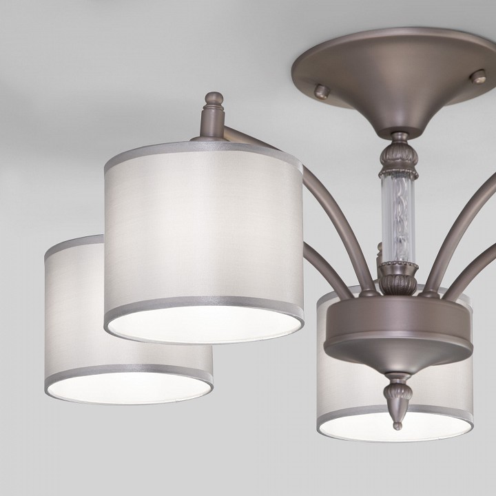 Люстра на штанге eurosvet adagio 60080/5 сатин-никель