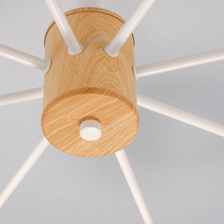 Люстра на штанге eurosvet fresco 70085/8 белый