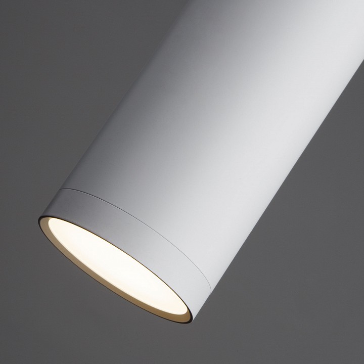 Подвесной светильник eurosvet double topper 50135/1 led хром/белый