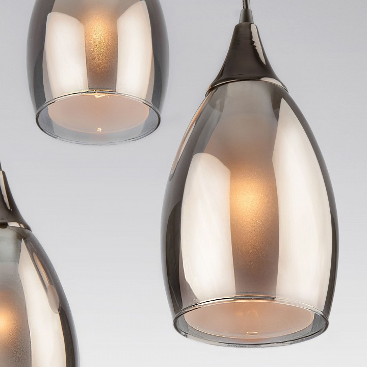 Подвесной светильник eurosvet cosmic 50085/3 черный жемчуг