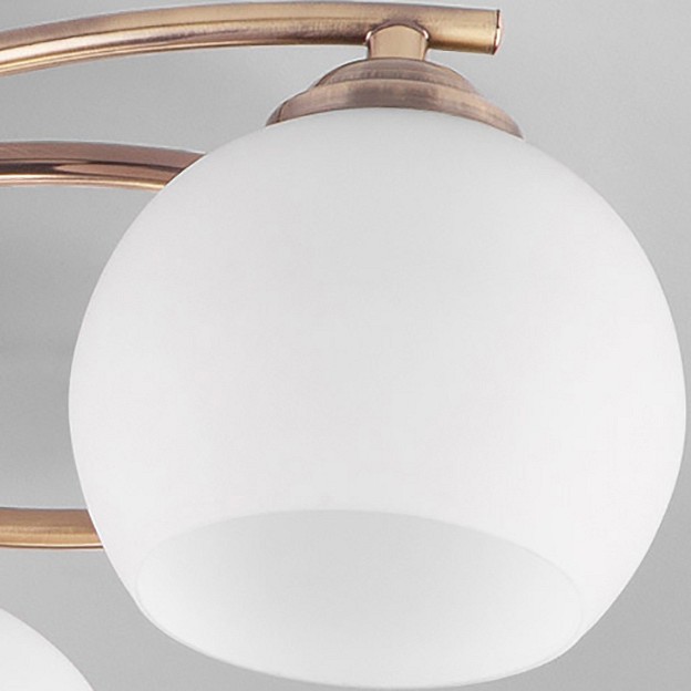 Потолочная люстра eurosvet alba 30144/4 античная бронза