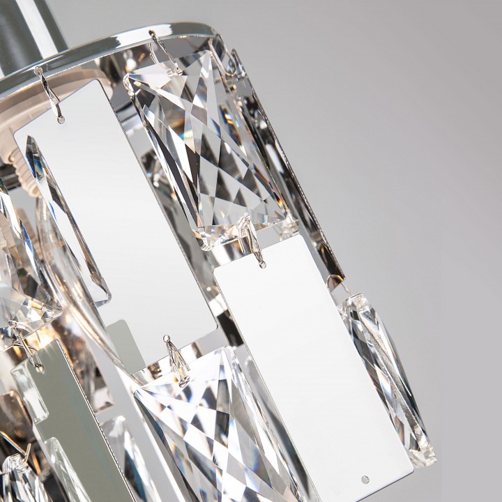 Подвесной светильник eurosvet scoppio 50101/1 хром