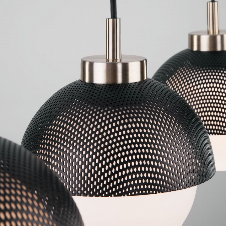 Подвесной светильник eurosvet nocciola 50106/3 античная бронза/черный