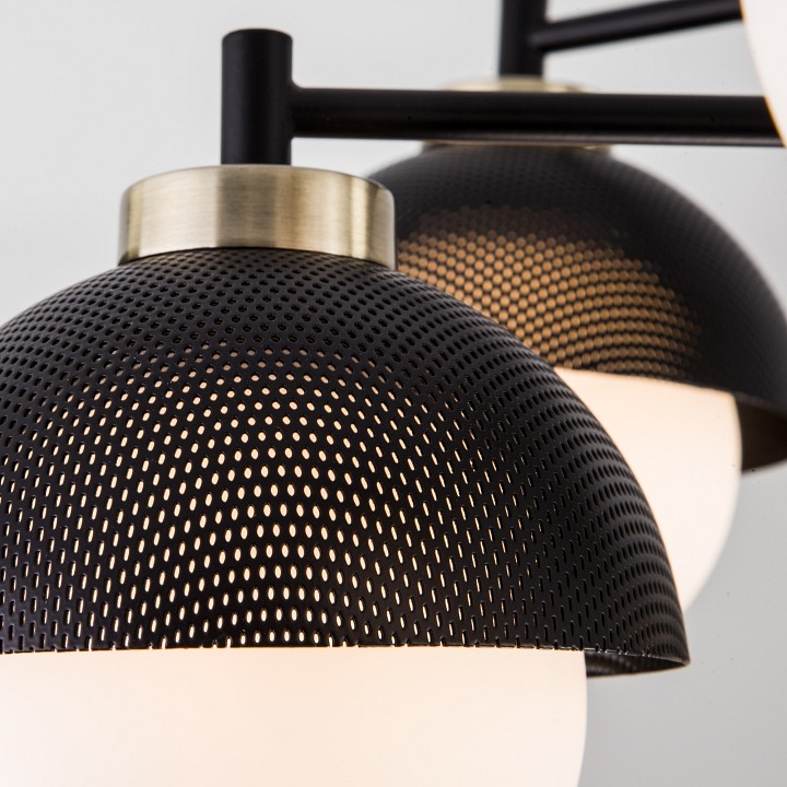 Люстра на штанге eurosvet nocciola 70106/8 черный