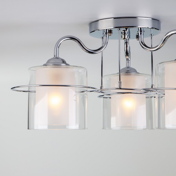 Потолочная люстра eurosvet darcy 30160/3 хром