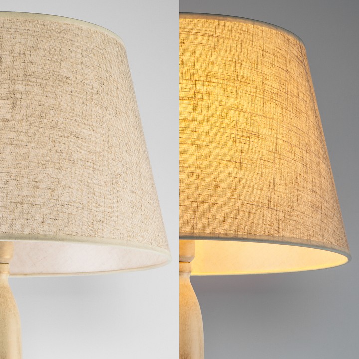 Торшер eurosvet london 01081/1 белый с золотом