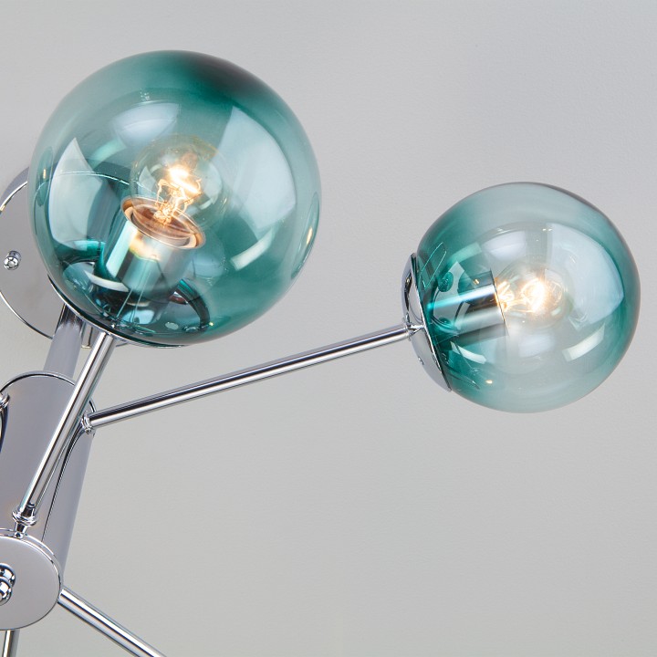 Люстра на штанге eurosvet ascot 30166/6 хром