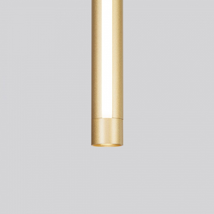 Подвесной светильник eurosvet strong 50189/1 led матовое золото