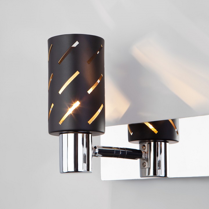 Бра eurosvet fente 20090/2 черный/хром