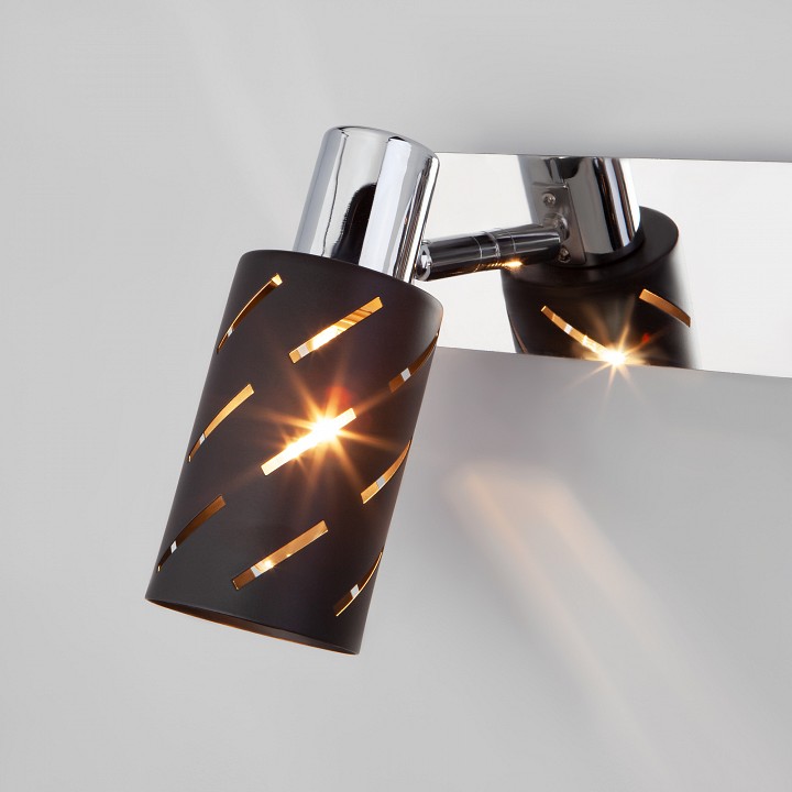 Бра eurosvet fente 20090/3 черный/хром