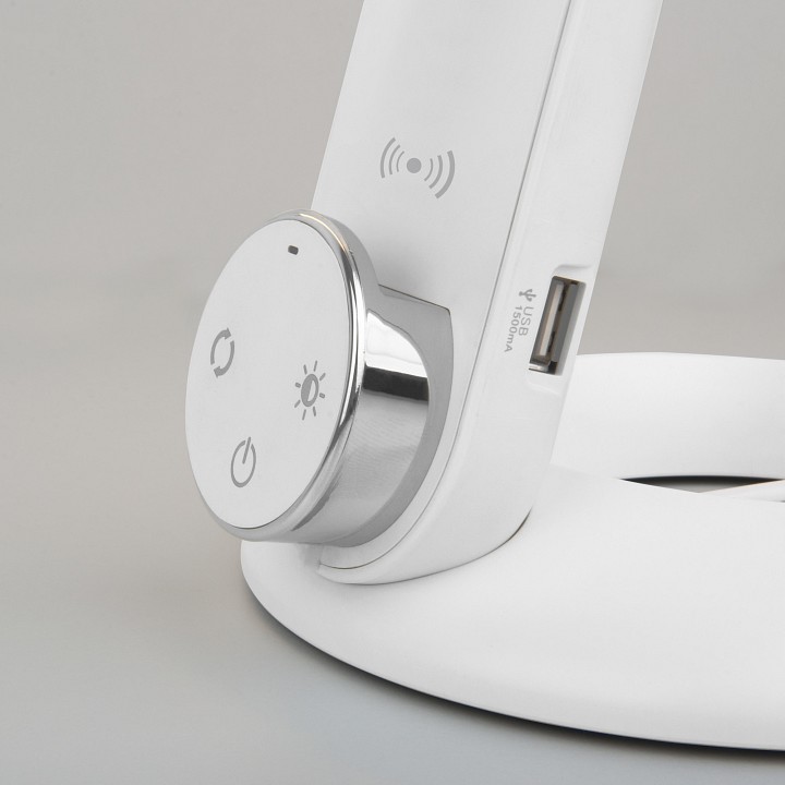 Настольная лампа офисная eurosvet action 80428/1 белый