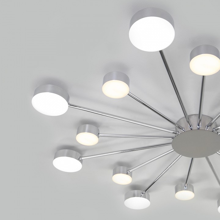 Потолочная люстра eurosvet nitrino 90242/16 хром