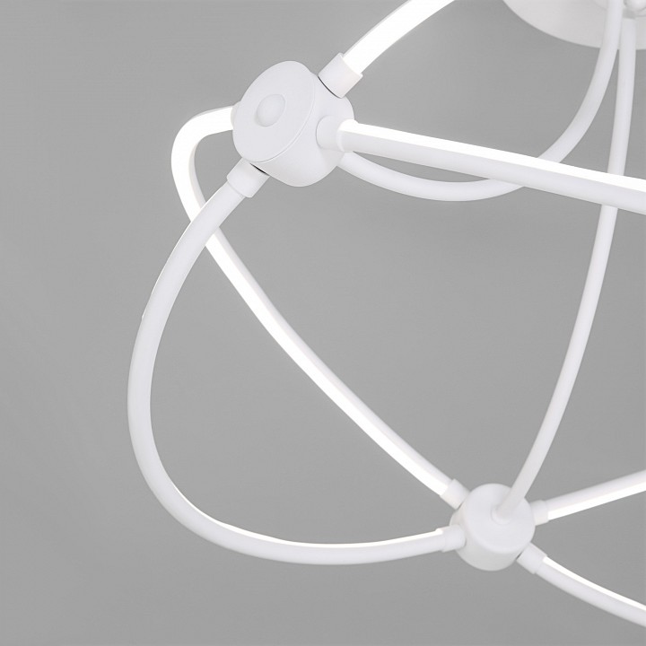 Люстра на штанге eurosvet petto 90246/6 белый smart